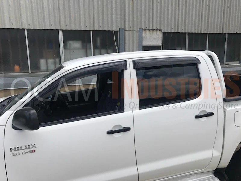 OCAM Weather Shields & Bonnet Protector - To Suit N70 Hilux 03/2005-07/2011 Dual Cab - Image 4