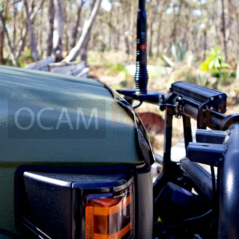 OCAM Weather Shields & Bonnet Protector - To Suit Single Cab 70/75/78 Series LandCruiser Pre-2007 - Image 14