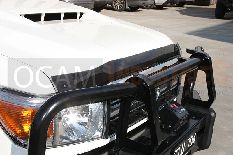 OCAM Weather Shields & Bonnet Protector - To Suit Single Cab 78 Series LandCruiser 01/2007-2016 - Image 9