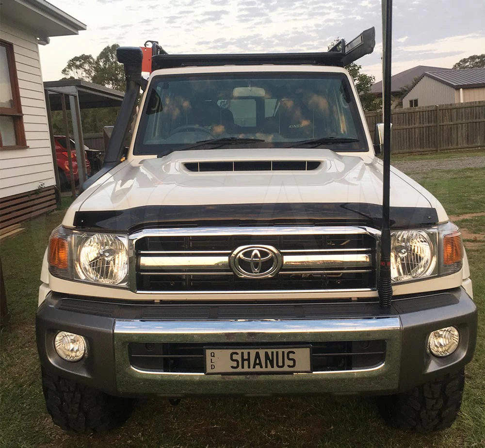 OCAM Weather Shields & Bonnet Protector - To Suit Single Cab 78 Series LandCruiser 2017-10/2023 - Image 13