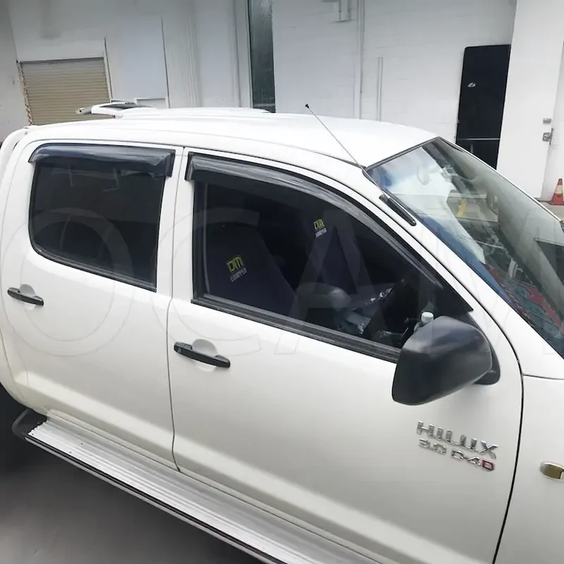 OCAM Weather Shields - Suitable for Toyota Hilux 2005-2015 Extra Cab SR SR5 Visors - Image 5