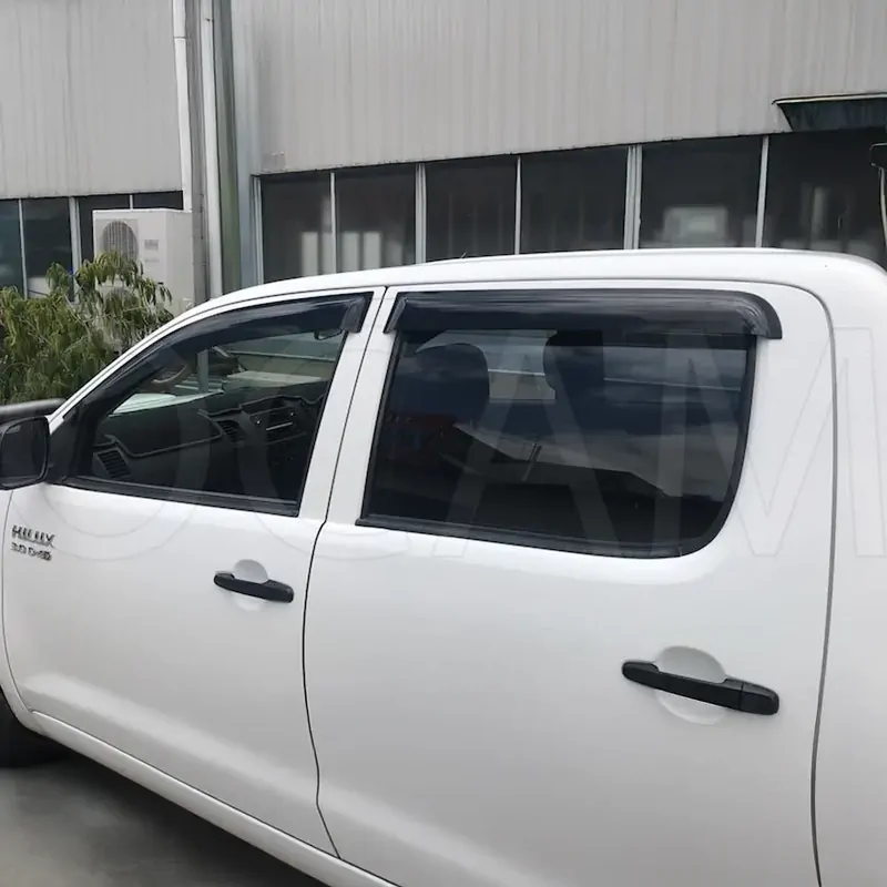 OCAM Weather Shields - Suitable for Toyota Hilux 2005-2015 Extra Cab SR SR5 Visors - Image 6