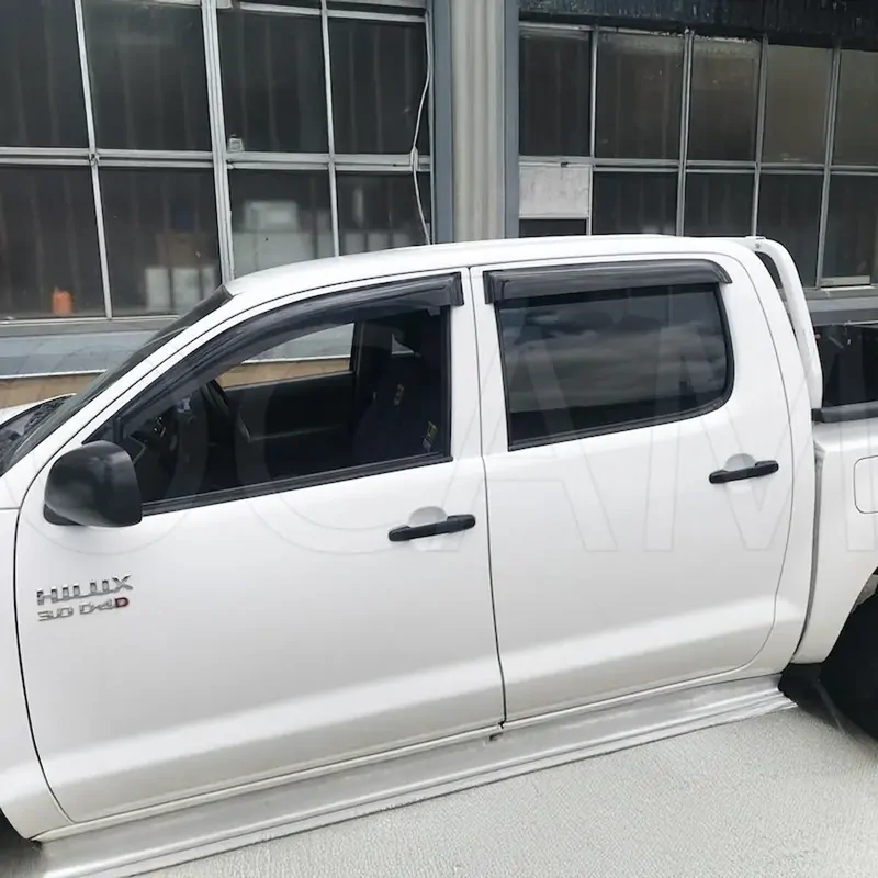 OCAM Weather Shields - Suitable for Toyota Hilux 2005-2015 Extra Cab SR SR5 Visors - Image 7