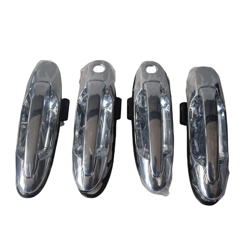 Outer Door Handle Kit (4Pce, Chrome) - Suitable For Toyota LandCruiser 100 Series (1998-2007)
