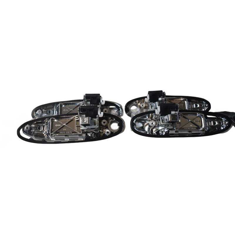 Outer Door Handle Kit (4Pce, Chrome) - Suitable For Toyota LandCruiser 100 Series (1998-2007) - Image 3