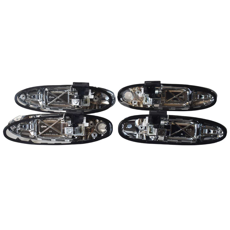 Outer Door Handle Kit (4Pce, Chrome) - Suitable For Toyota LandCruiser 100 Series (1998-2007) - Image 5