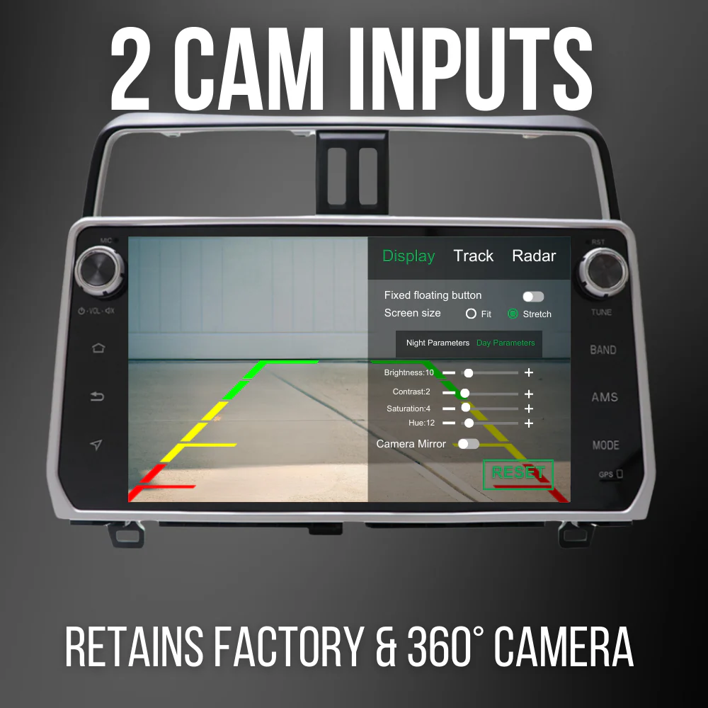 Polaris Head Unit - Suitable for use with Prado 150 Series (2018+) - Image 3