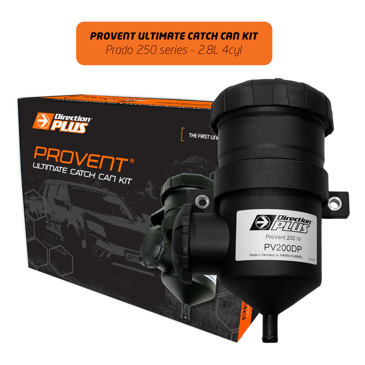 ProVent Catch Can Kit - Suitable for TOYOTA PRADO 250 - PV668DPK