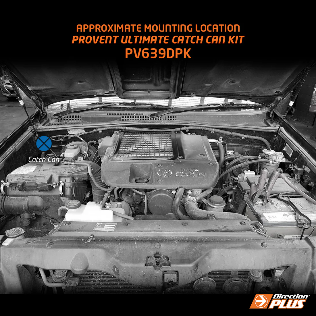 ProVent Catch Can Kit - Suitable for Prado 150 (2015-ON) - PV639DPK - Image 3