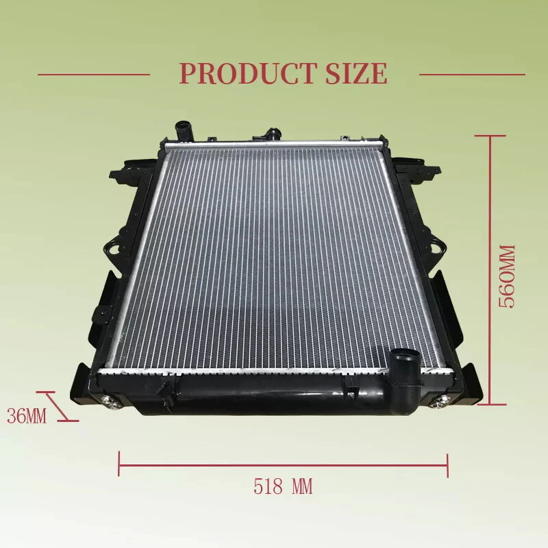 Radiator (With Cap) - Suitable For Toyota LandCruiser 70 Series FZJ78 FZJ79 HDJ78 HDJ79 HZJ78 HZJ79 (1999-2007) - Image 6