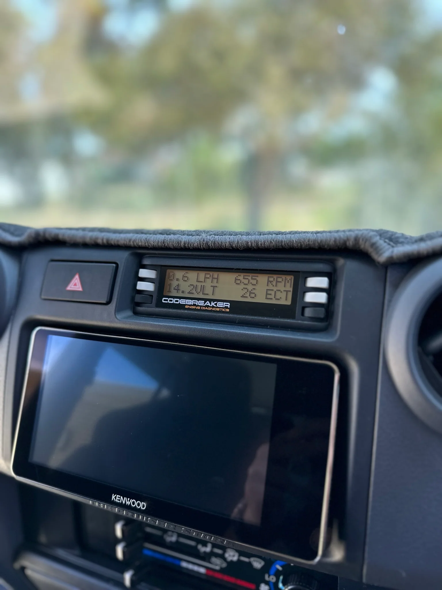 Radio Surround Panel with Codebreaker Mount - Suitable for use with 70 Series Landcruiser 2009-2023 PRE-FACELIFT - Image 4