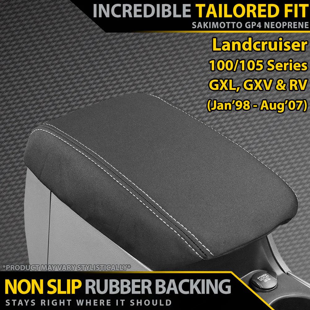 Razorback 4x4 - Toyota Landcruiser 100/105 Series - GP4 Neoprene Console Lid Cover (In Stock)