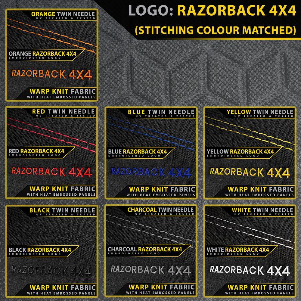 Razorback 4x4 - Toyota Landcruiser 300 Series - GXL Post-Facelift - GP6 Premium Neoprene 2nd Row Seat Covers (Made To Order) - Image 3