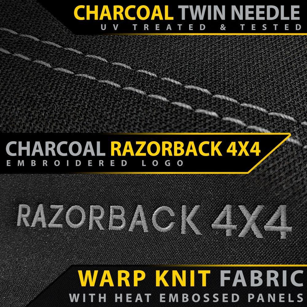 Razorback 4x4 - Toyota Landcruiser 76 Series - VDJ76R - GP6 Premium Neoprene Rear Row Seat Covers (Available) - Image 14