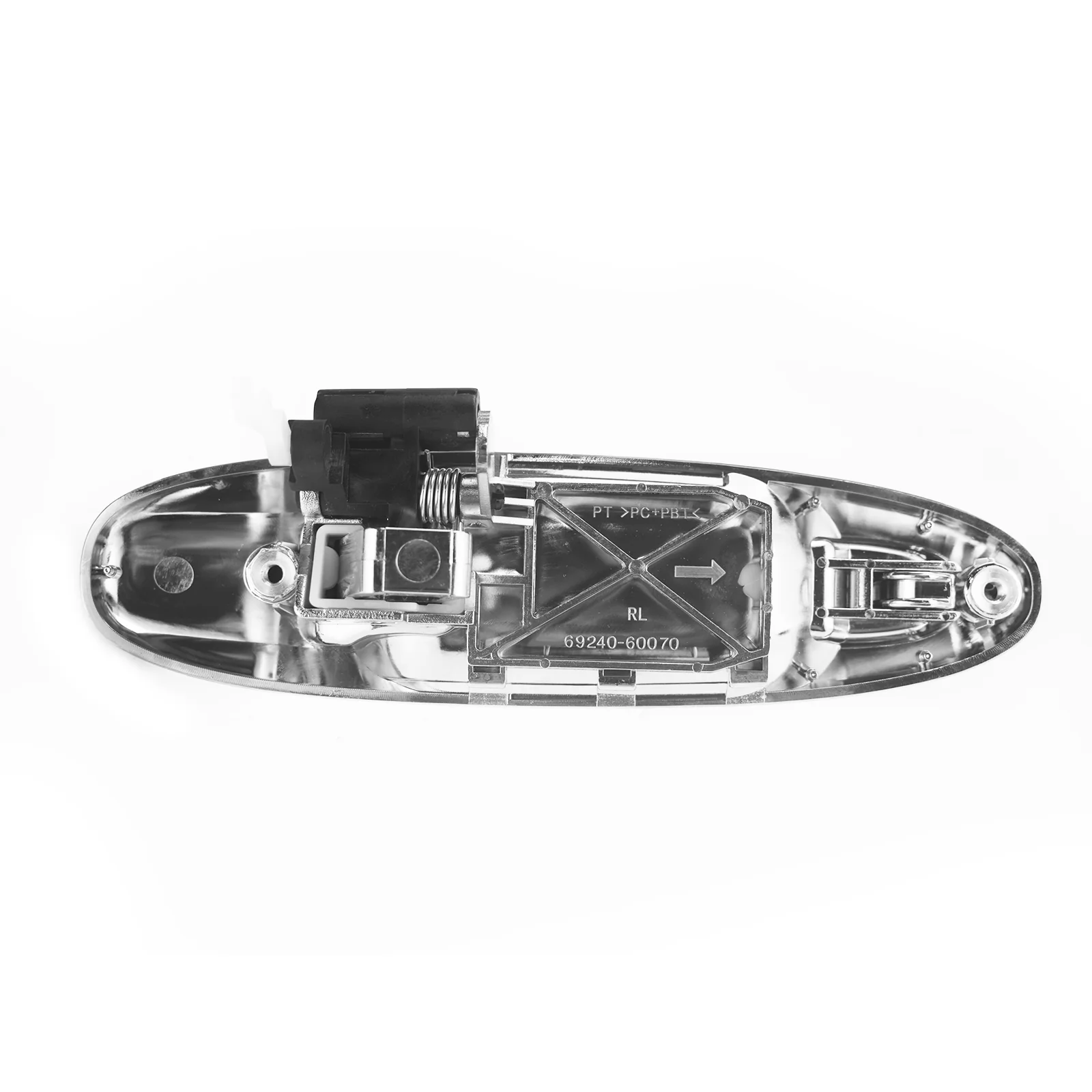 Rear Left Outer Door Handle (Chrome) - Suitable For Toyota LandCruiser 100 Series (1998-2007) - Image 3