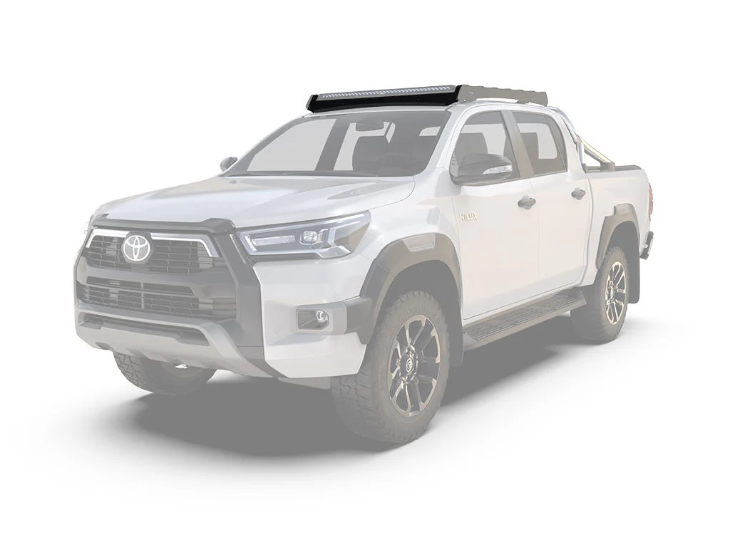 Toyota Hilux H48 DC (2022-Current) Slimsport Rack 40in Light Bar Wind Fairing - Image 2