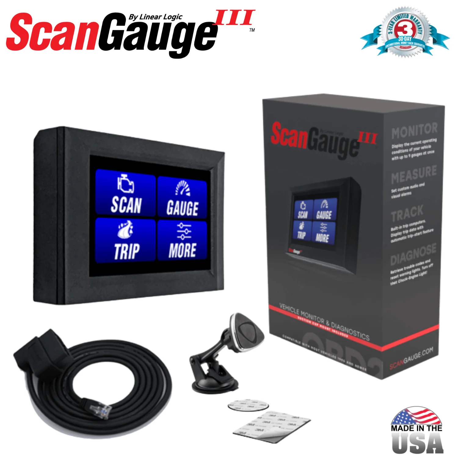 Scangauge III - Digital Vehicle Gauge - Image 3
