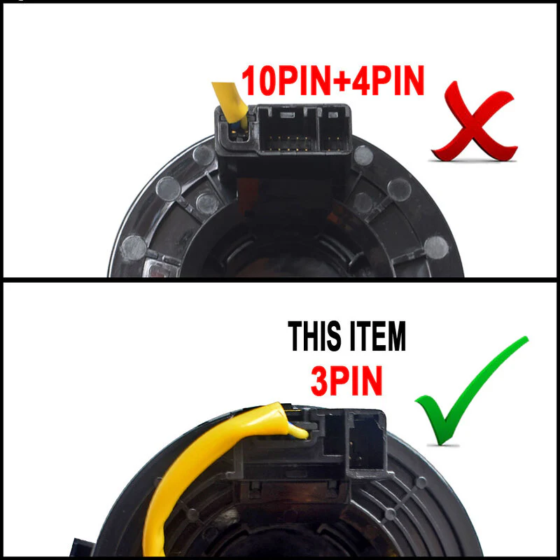 Spiral Airbag Clock Spring 84306-0K020 - Suitable For Toyota Hilux SR SR5 2005-2015 Non-VSC Only - Image 4