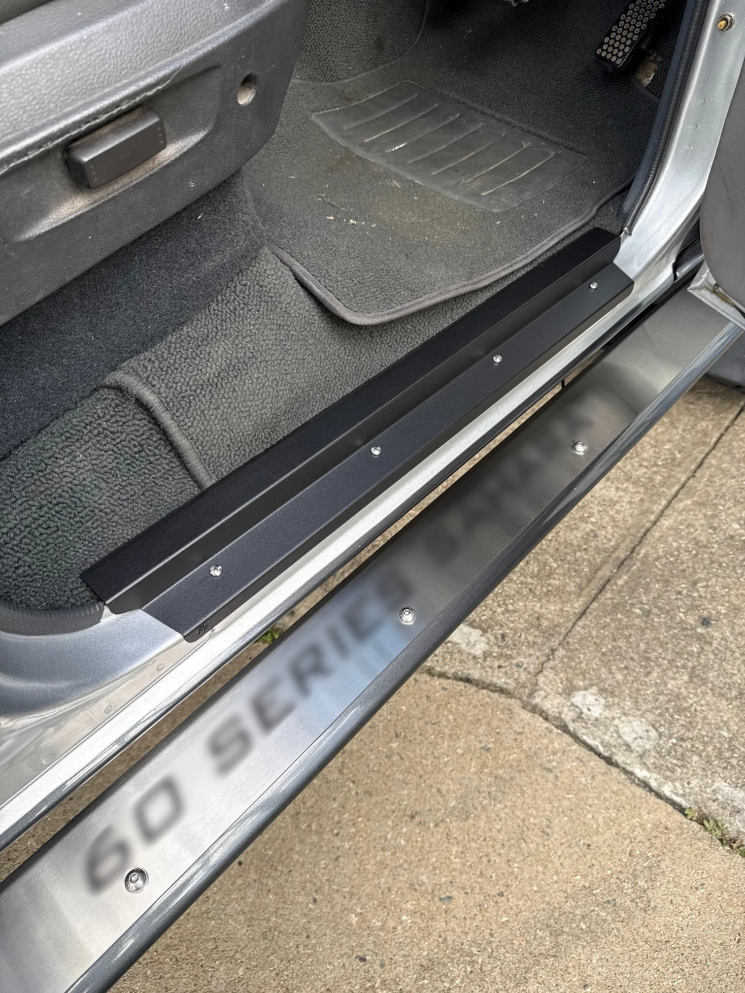 Stainless Steel Sill Trims - Suitable for use with 60 Series LandCruiser - Image 11