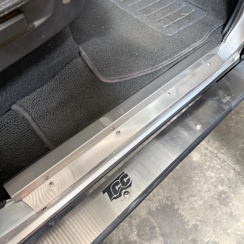 Stainless Steel Sill Trims - Suitable for use with 60 Series LandCruiser - Image 6
