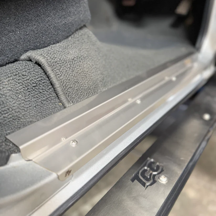 Stainless Steel Sill Trims - Suitable for use with 60 Series LandCruiser - Image 8
