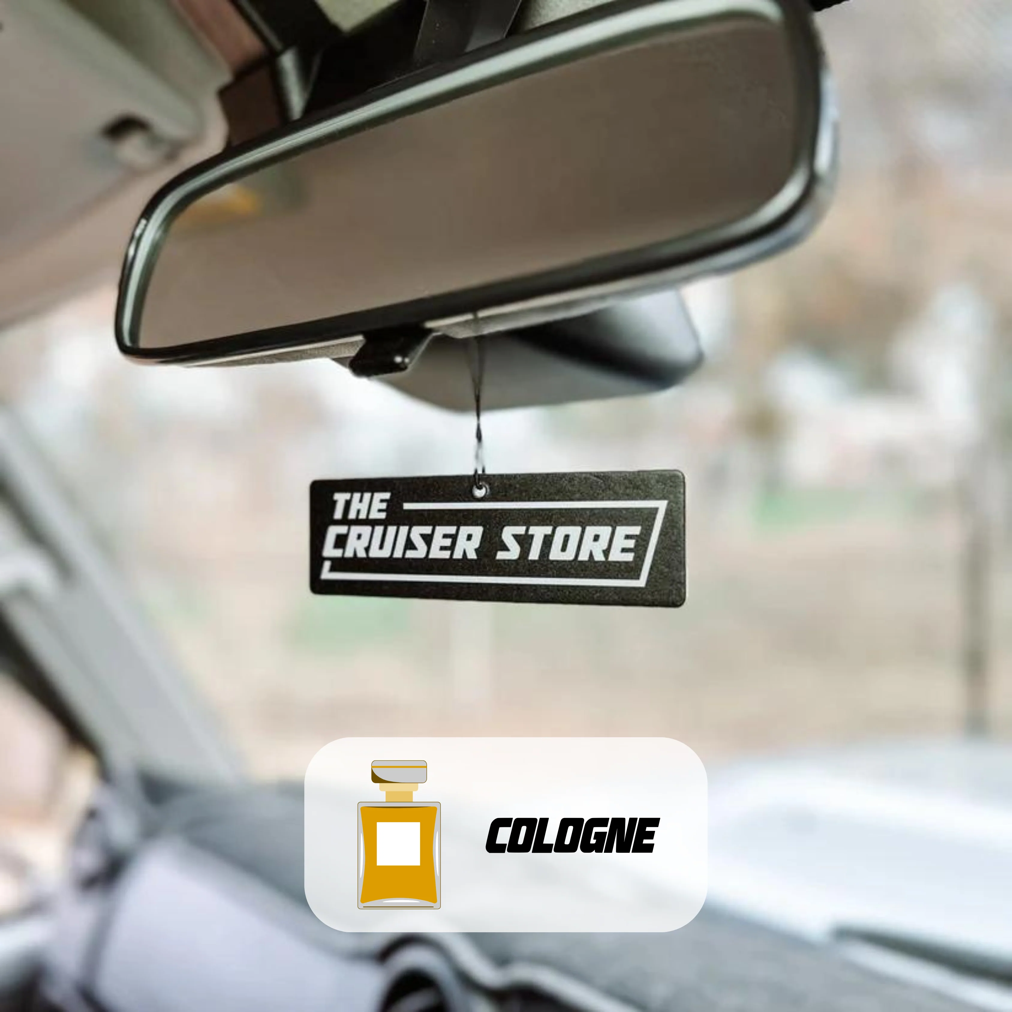 TCS Air Freshener - The Cruiser Store Rectangle Logo - Image 2