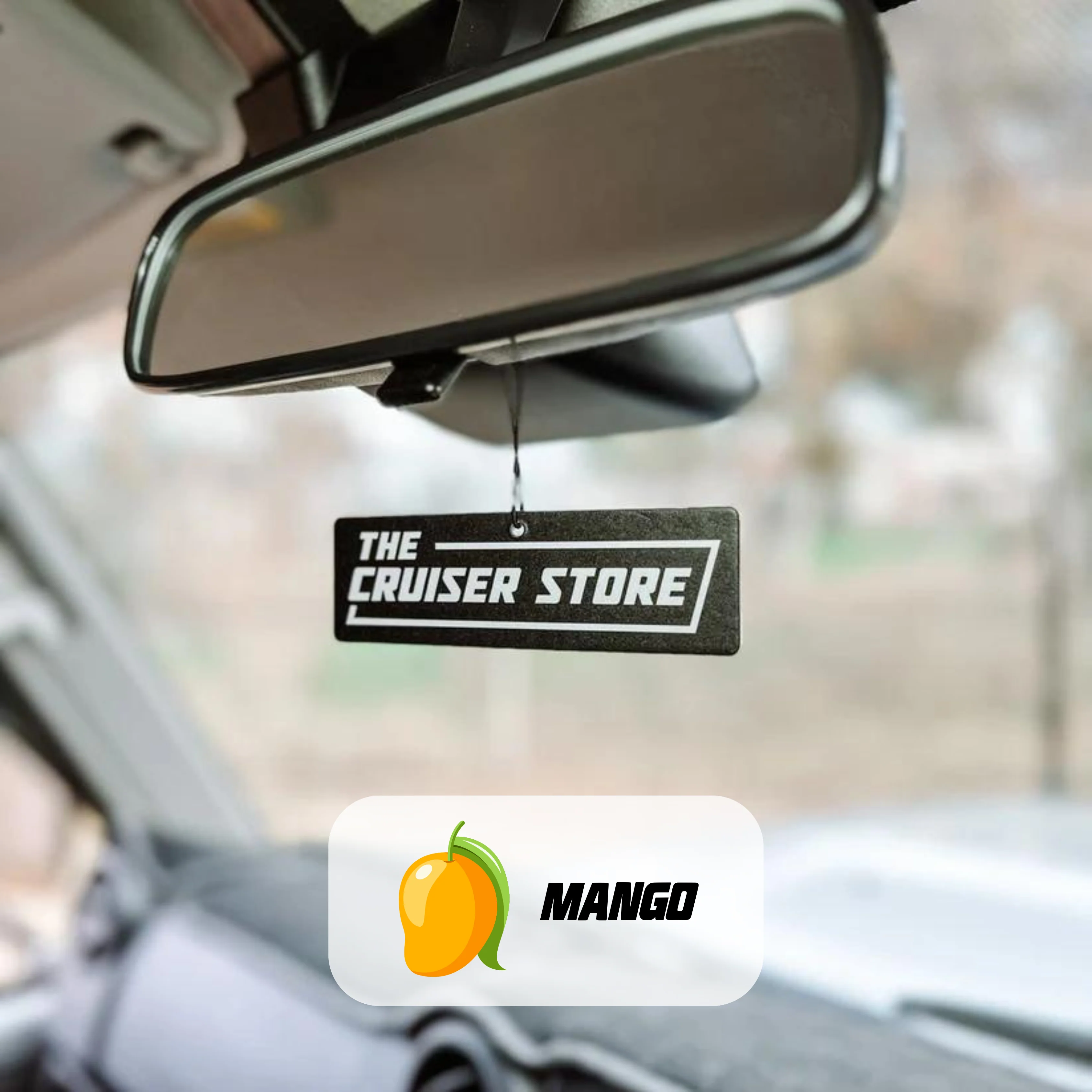 TCS Air Freshener - The Cruiser Store Rectangle Logo - Image 3