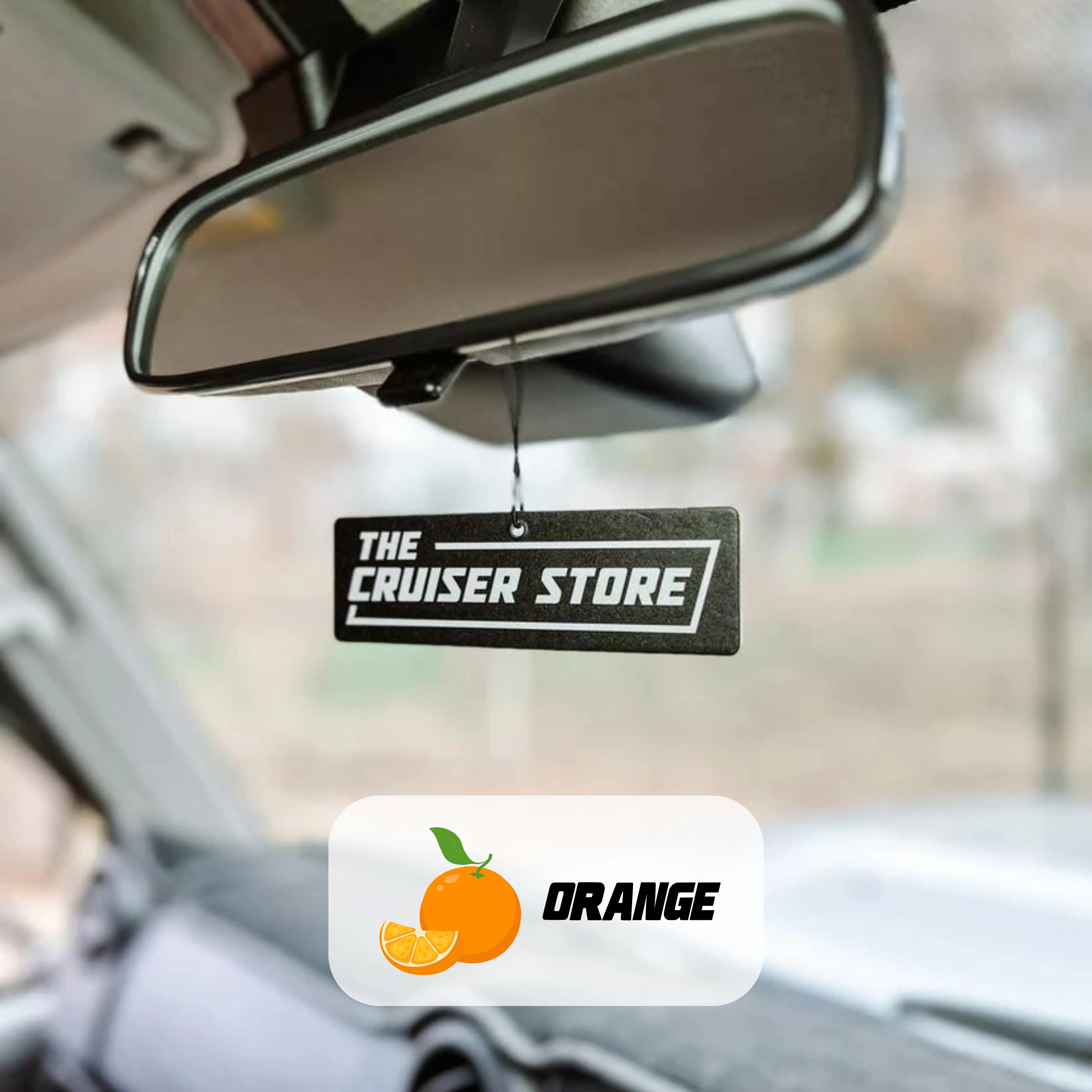 TCS Air Freshener - The Cruiser Store Rectangle Logo - Image 4