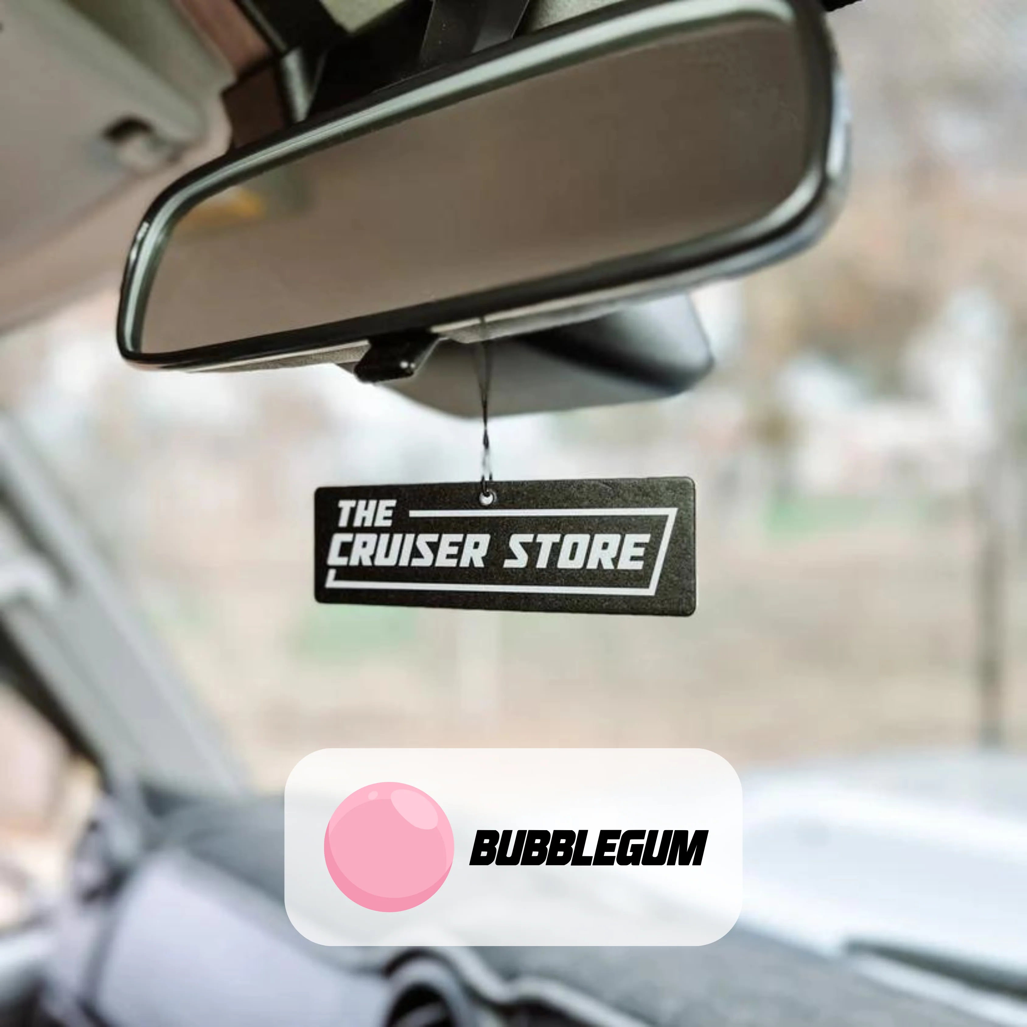 TCS Air Freshener - The Cruiser Store Rectangle Logo - Image 5