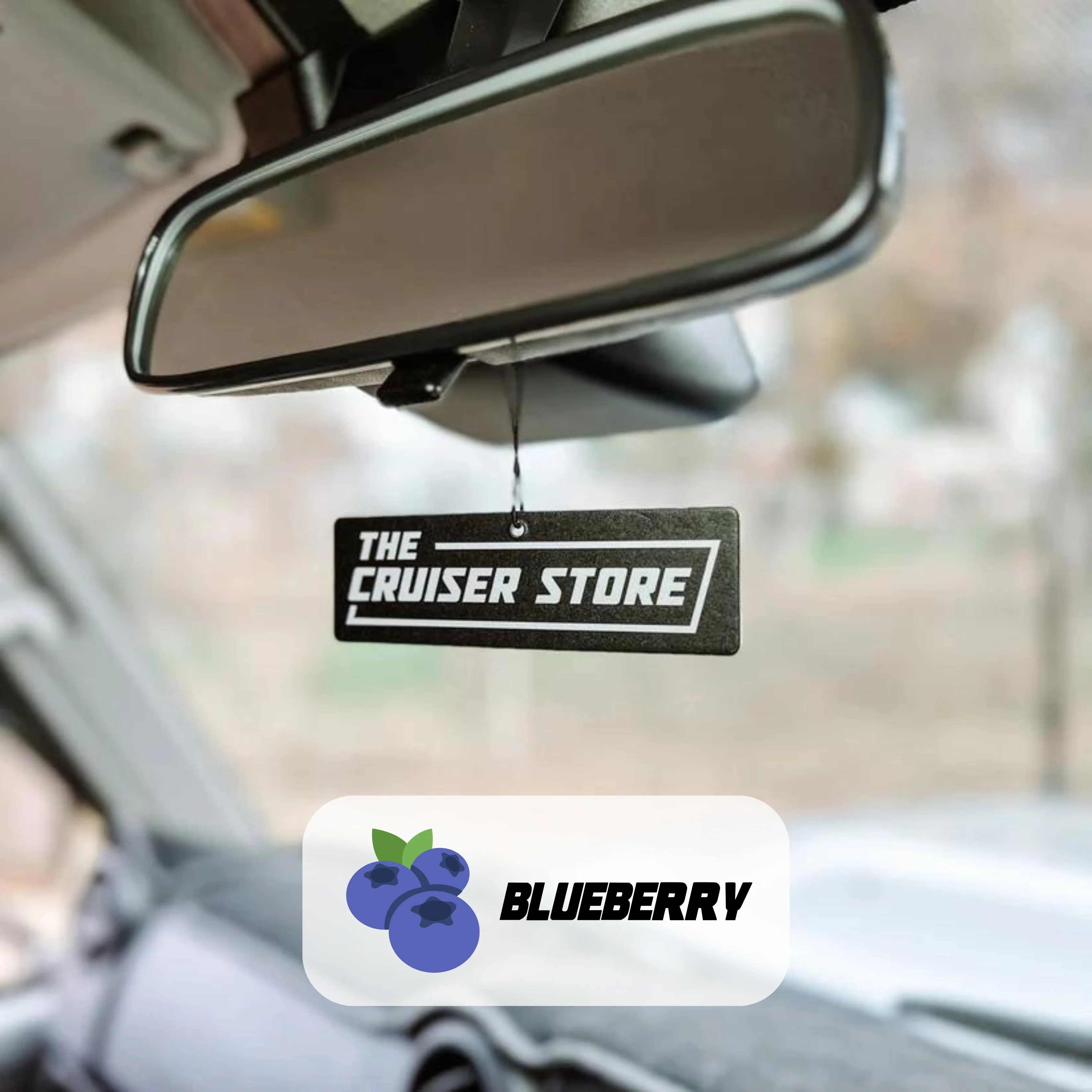TCS Air Freshener - The Cruiser Store Rectangle Logo - Image 6
