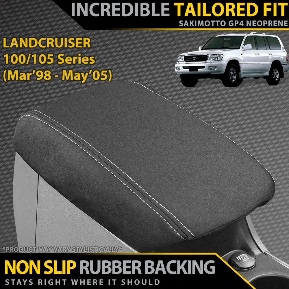 Razorback 4x4 - Toyota Landcruiser 100/105 Series - GP6 Premium Neoprene Console Lid Cover (Made to Order)