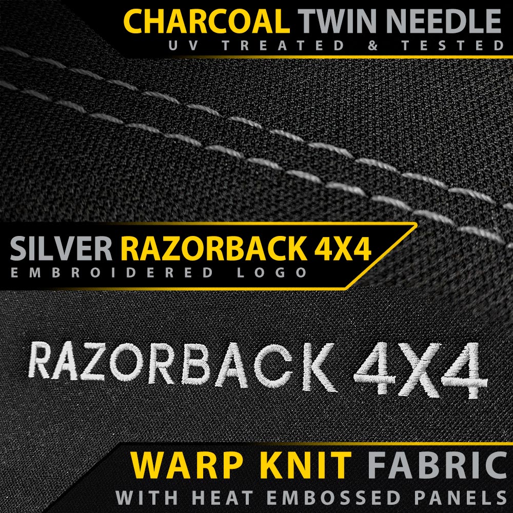 Razorback 4x4 - Toyota Landcruiser 200 Series - GX & GXL - GP6 Premium Neoprene 2x Front Seat Covers (Available) - Image 10