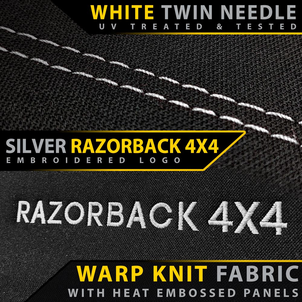 Razorback 4x4 - Toyota Landcruiser 200 Series - GX & GXL - GP6 Premium Neoprene 2x Front Seat Covers (Available) - Image 11