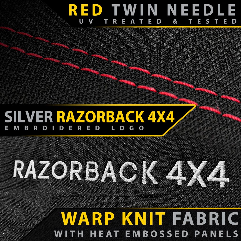 Razorback 4x4 - Toyota Landcruiser 200 Series - GXL - GP6 Premium Neoprene 3rd Row Seat Covers (Made to Order) - Image 7