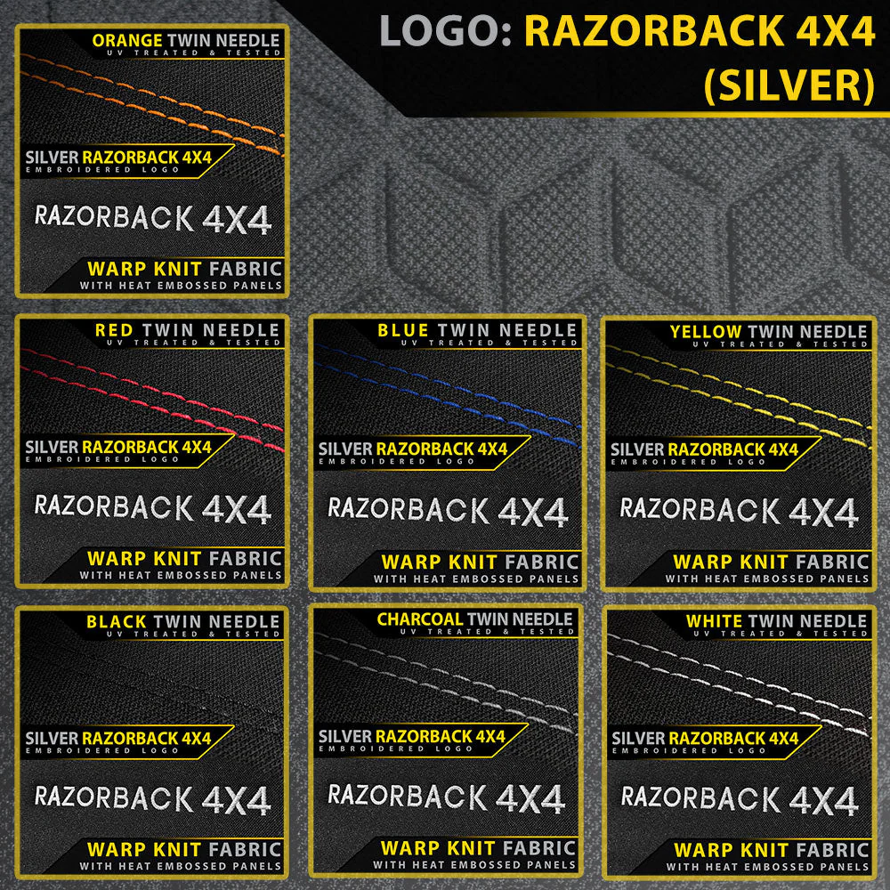 Razorback 4x4 - Toyota Landcruiser 200 Series - VX & Altitude (Sep 2015+) - GP6 Premium Neoprene 2x Front Seat Covers (Made to Order) - Image 5