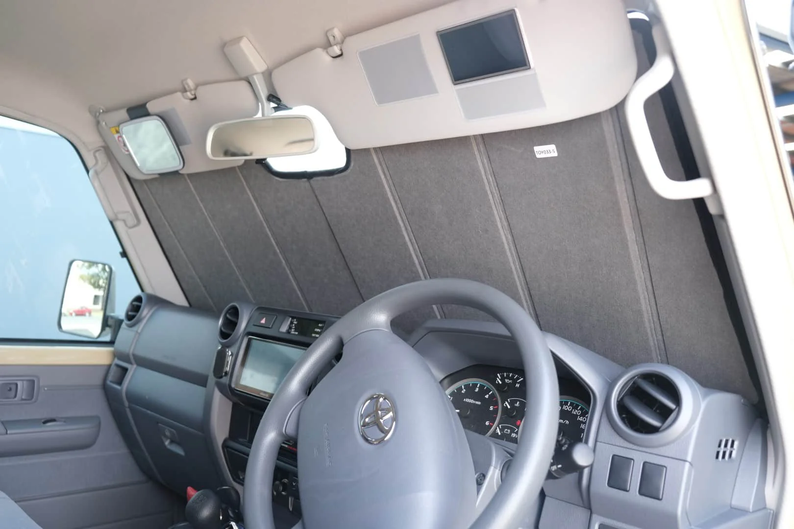 Suits Toyota LandCruiser 70 Series Double Cab Car Window Shades (79 Series; 1984-Present) - Image 7