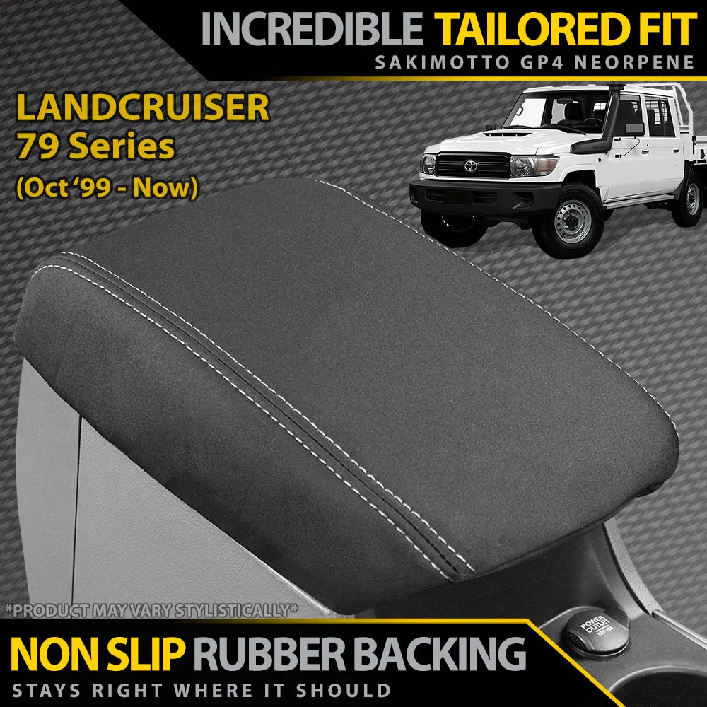 Razorback 4x4 - Toyota Landcruiser 70 Series - GP4 Neoprene Console Lid Cover (In Stock)