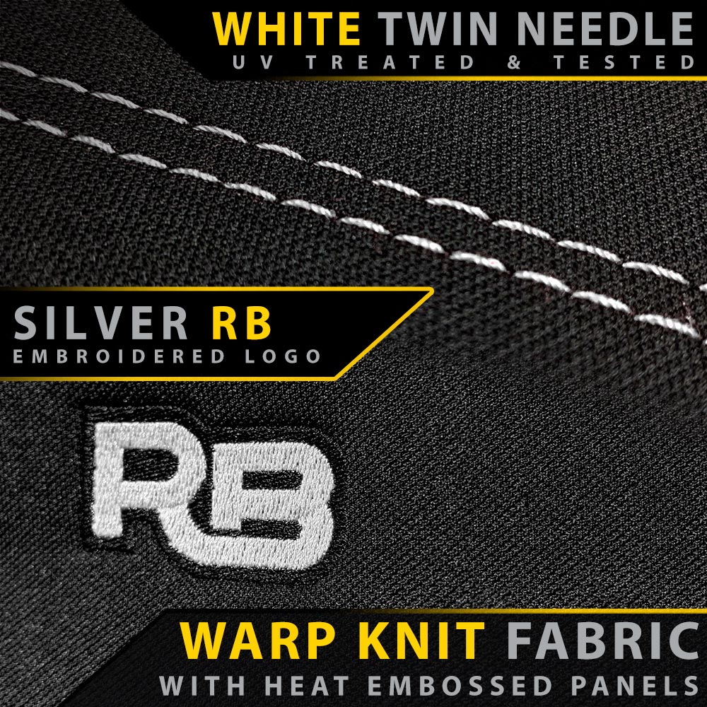 Razorback 4x4 - Toyota Landcruiser 79 Series - Single Cab with Bucket & 3/4 Bench Seats - GP6 Premium Neoprene 2x Front Seat Covers (Made to Order) - Image 32