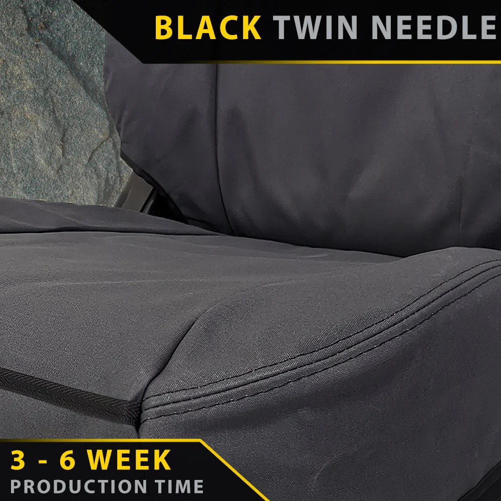 Razorback 4x4 - Toyota Landcruiser 80 Series - DX & Standard - XP7 Heavy-Duty Canvas 2nd Row Seat Covers - 100% Bench (Made to Order) - Image 4