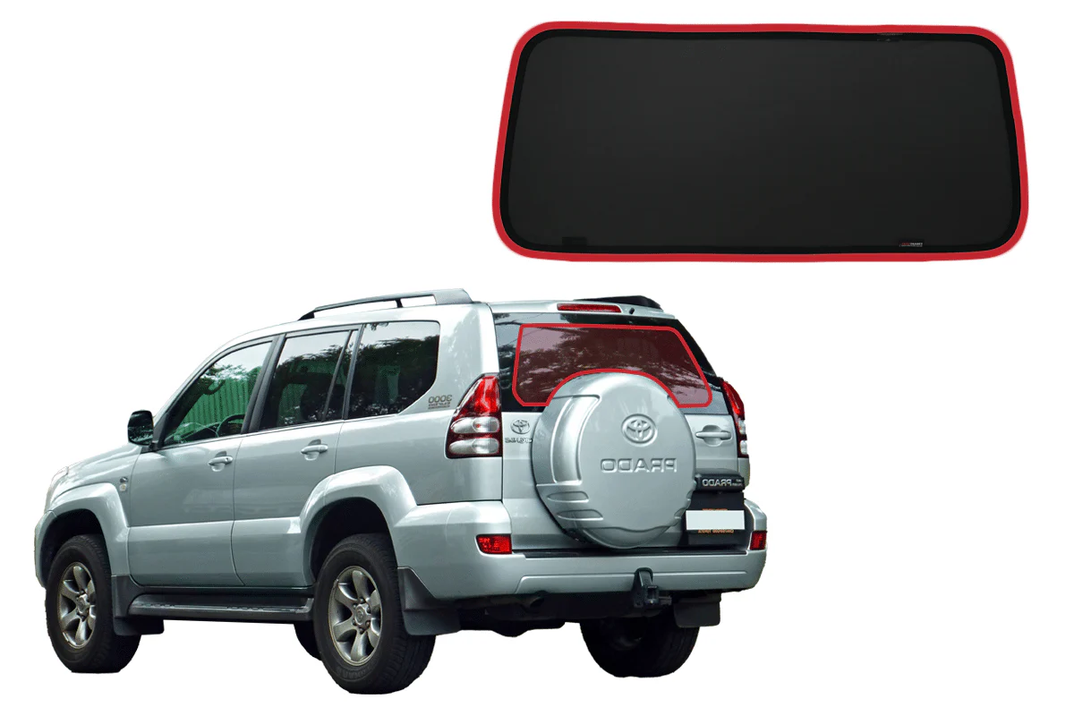 Suits Toyota LandCruiser Prado 120 Series | Lexus GX 470 Car Window Shades (J120; 2003-2009) - Image 8