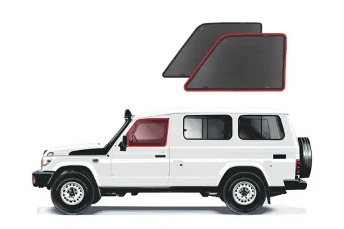 Suits Toyota LandCruiser Troop Carrier Car Window Shades (75/78 Series; 1984-Present) - Image 11