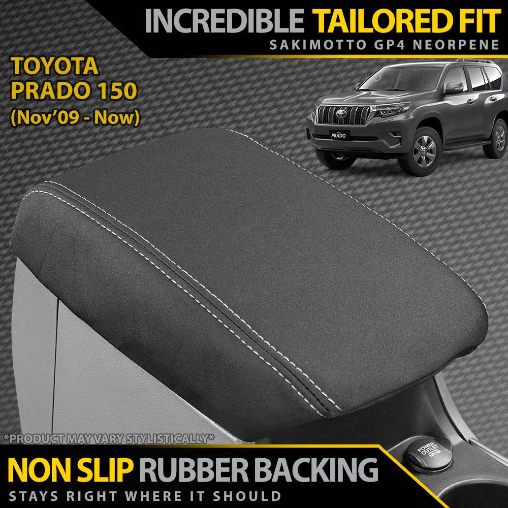 Razorback 4x4 - Toyota Prado 150 - GP4 Neoprene Console Lid Cover (In Stock)