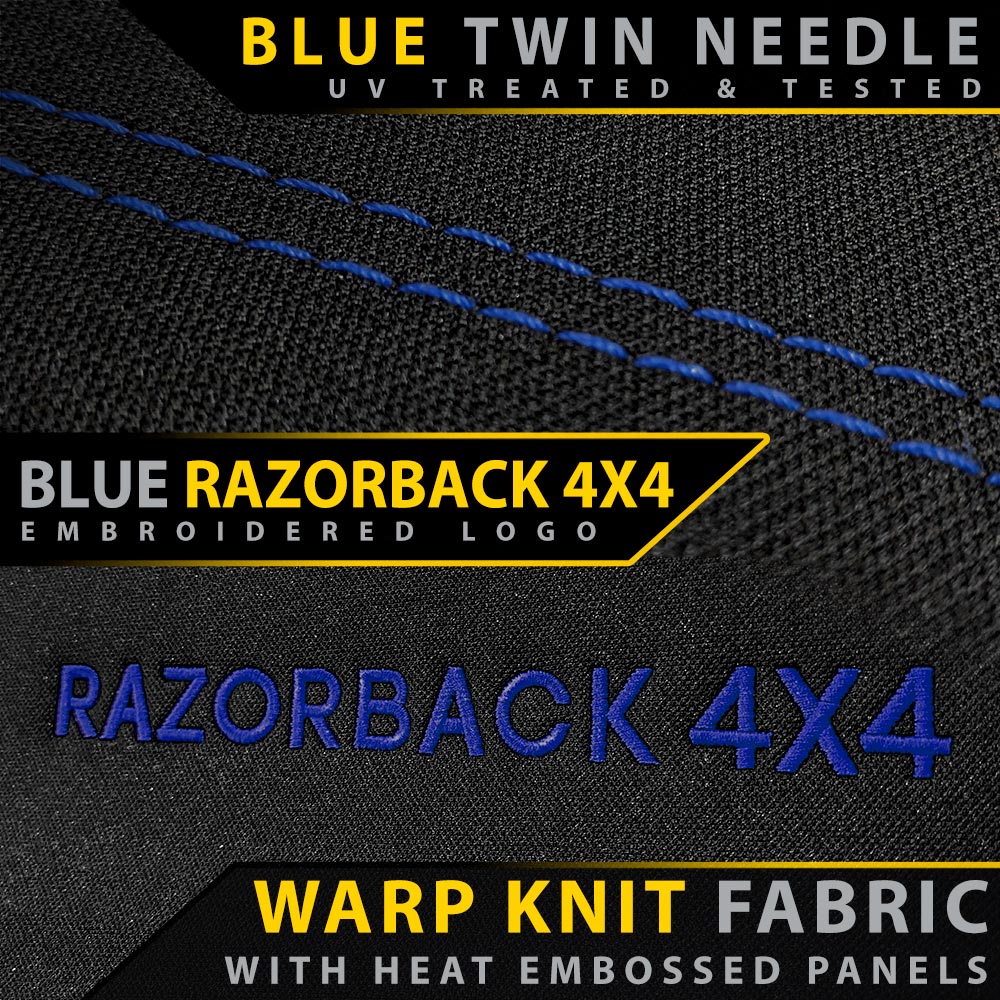 Razorback 4x4 - Toyota Prado 150 - Pre-Facelift - GP6 Premium Neoprene 2x Front Seat Covers (Made to Order) - Image 22