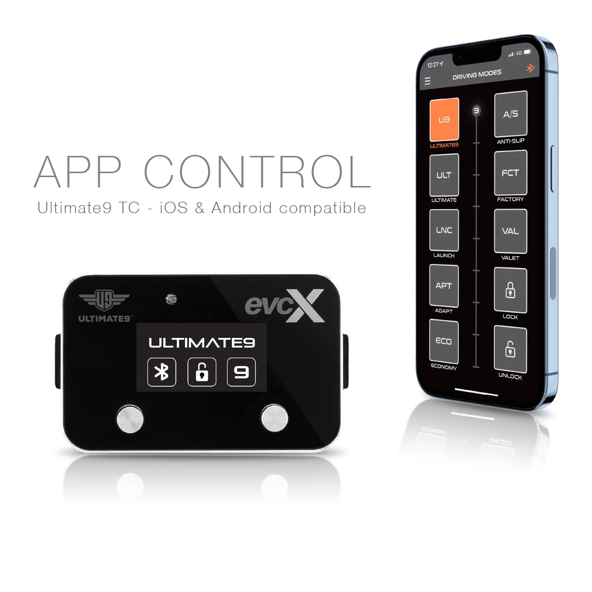Ultimate9 evcX Throttle Controller - Suitable for TOYOTA LANDCRUISER 2007 - 2021 (200 Series) - Image 2