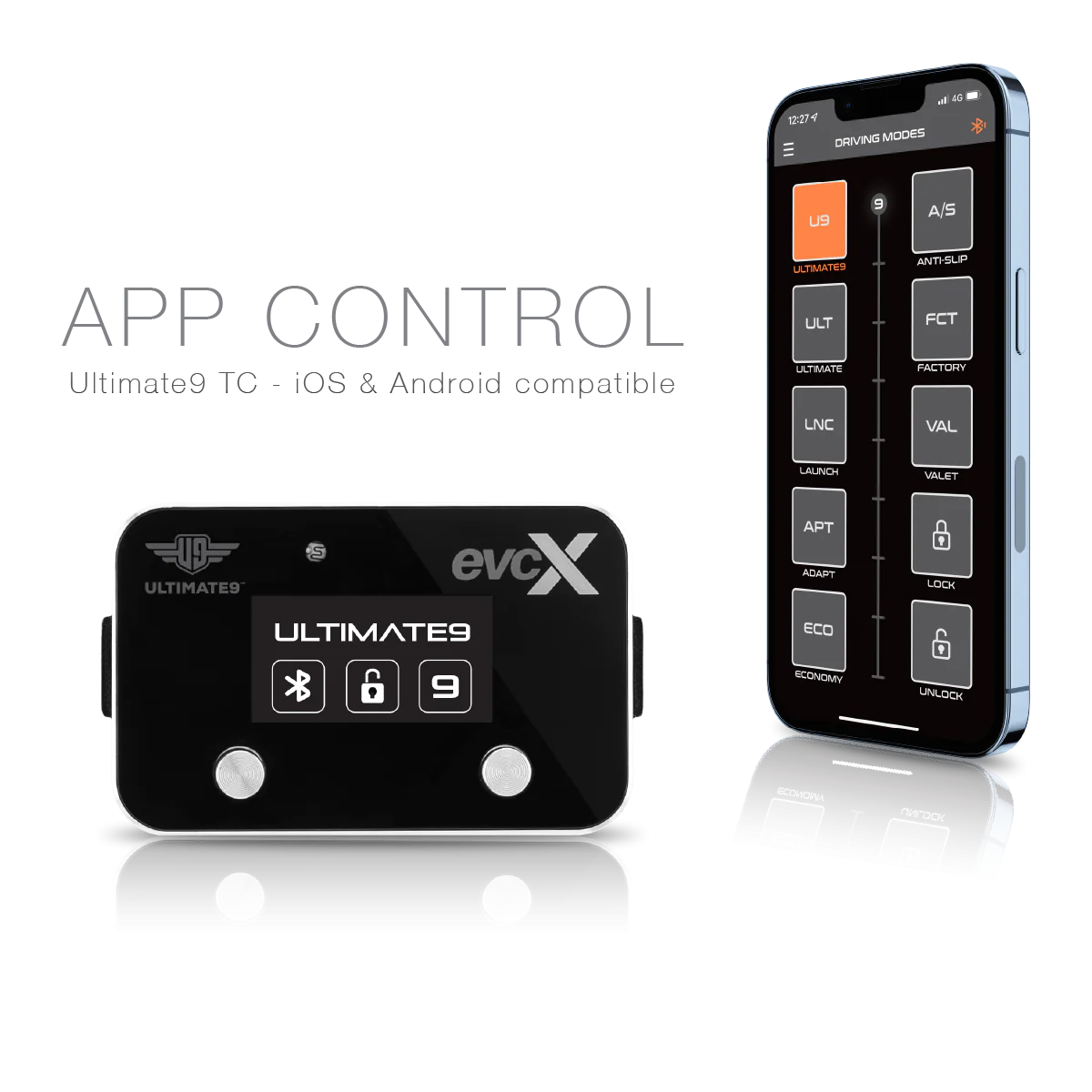 Ultimate9 evcX Throttle Controller - Suitable for TOYOTA LANDCRUISER 2021 - ON (300 Series) - Image 2