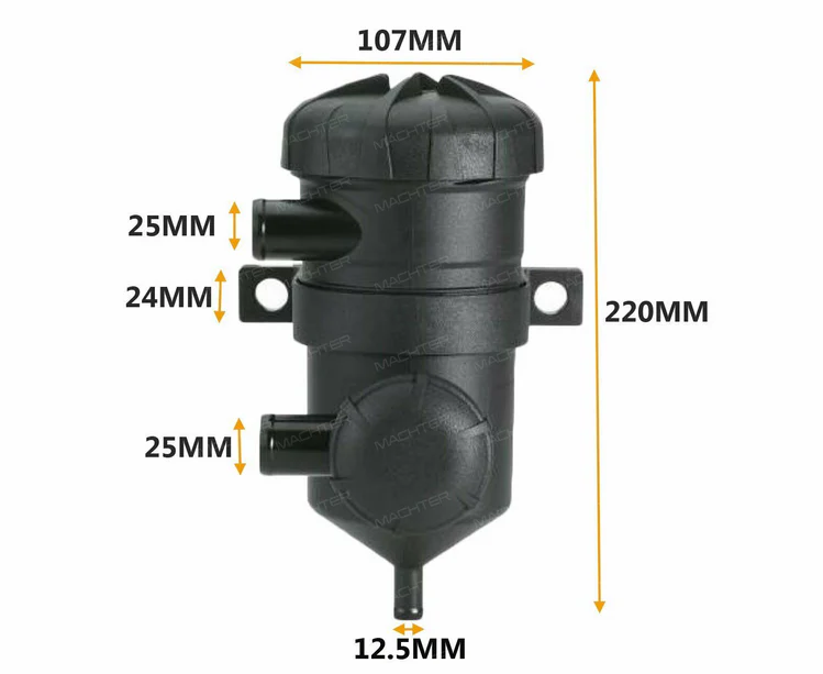 Uni Oil Catch Can 4x4 - Suitable For Landcruiser & Hilux - Image 8