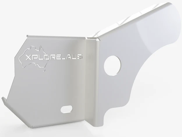 Xplore Aus Diff Lock Protector - to suit 70 series LandCruiser Stainless steel - Image 4